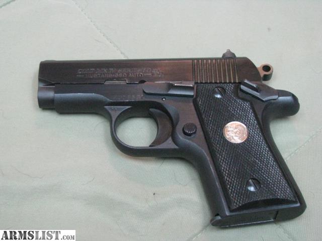 Colt mustang pocketlite serial numbers